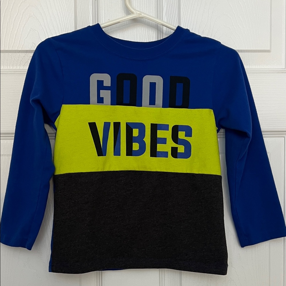 Kids Good Vibes Colorblock Size 5T